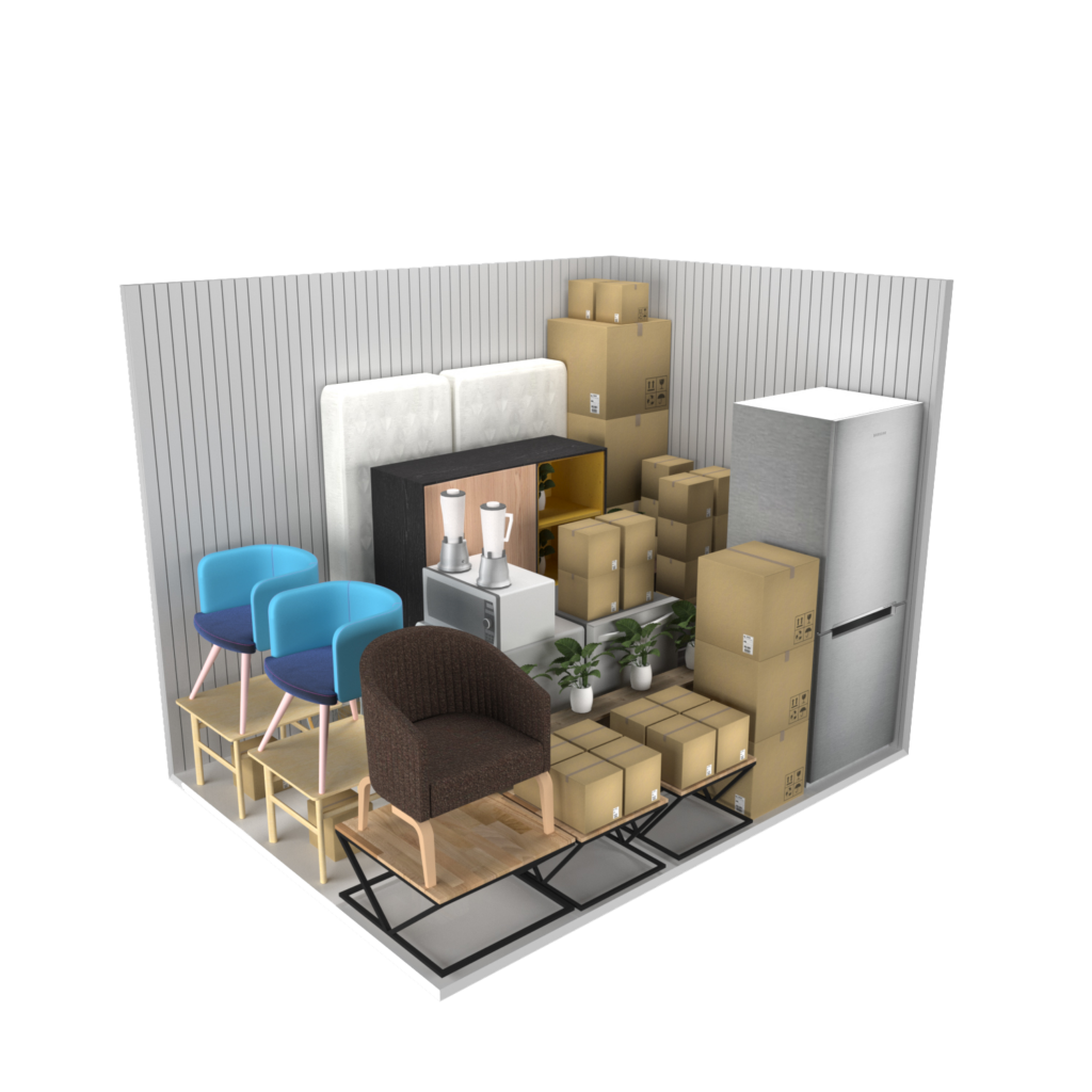 Luton van is perfectly sized to fit the contents of a large one or